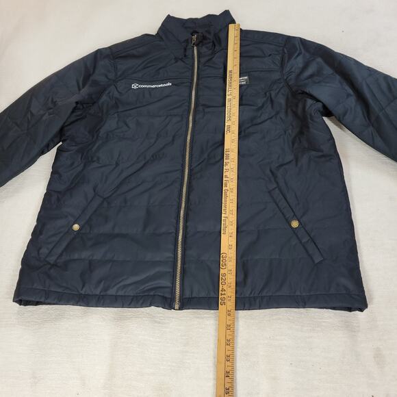 LL Bean Jacket Mens Sz XXL Black Quilted Gorpcore Puffer Winter Cold Snow Ski - Picture 11 of 16